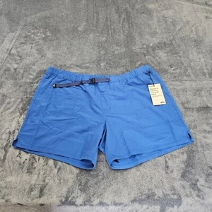 REI Co-op Trailmade Amphib Shorts Mens XXLarge Blue belted outdoor hiking NWT - Picture 1 of 13