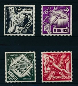 Monaco #YTPA51-YTPA54 MNH 1953 Helsinki Running Shooting [C36-C39 Mi464-Mi467] - Picture 1 of 1