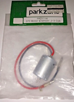 Motor ParkZone RC PKZ1116 con piñón J-3 Cub Foto 1 de 2