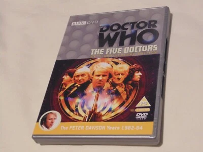 Doctor Who The Five Doctors – Region 2 DVD 2008 BBC Peter Davison+More – Used - Image 1 of 4