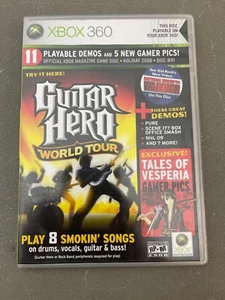 XBOX 360 Official XBOX Magazine DEMO Game Disc 91 Holiday 2008 Guitar Hero World - Picture 1 of 3