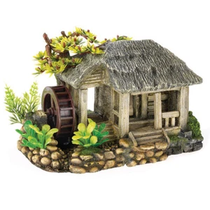 Classic Water Mill - Air Action 3050 Aquarium Fish Tank Hideaway Ornament Decor - Picture 1 of 2
