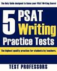 5 Psat Writing Practice Tests - Paperback By Simpson, Paul G. Iv - Good