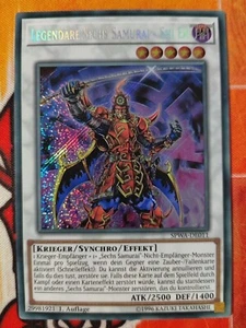 LEGENDÄRE SECHS SAMURAI - SHI EN - SPWA-DE011 Secret Rare / 1. Auflage Near Mint - Bild 1 von 2