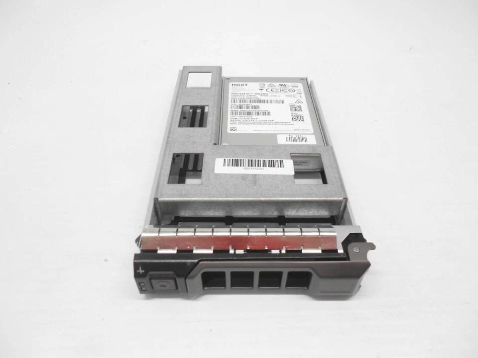 HGST 7.68TB SAS SSD 3.5" SAS 12G Server Hard Drive Dell R530 R710 R720 R430 R730 - Image 1 of 1