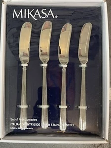 Mikasa Italian Countryside 18/10 Stainless Steel Spreader (Set of Four) - Picture 1 of 4