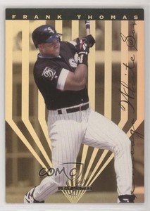 1995 Leaf Limited Gold Frank Thomas #1 HOF