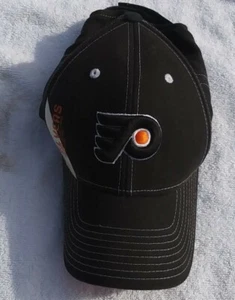 Cappello/cappello Philadelphia Flyers NHL Reebok adulto unisex nero tesa curva OSFM - Foto 1 di 3