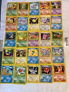 Vintage Pokemon Neo Genesis Complete Set Card Lot WoTc Lot First Ed. NM/LP - Picture 1 of 7