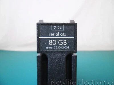 HP 353042-001 80GB 7,200 RPM 3 Gbps 3.5 in. SATA HDD 332649-003 - Image 1 of 4