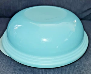Tupperware Dessert Server Impressionen Schüssel & Tablett Teller rund hellblau Neu - Bild 1 von 6