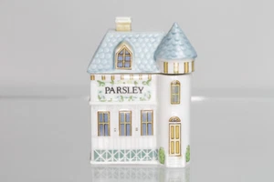 Vintage 1989 Lenox Spice Village Porcelain Collectible Jar - Parsley - Picture 1 of 9