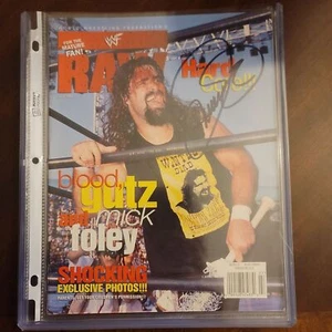 Cactus jack aka mick foley aka mankind aka dude love full magazine photo signed - Picture 1 of 1