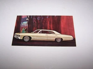 1967 CHEVROLET IMPALA SPORT SEDAN Postcard - Picture 1 of 2