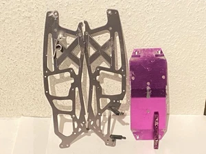 1:8/Nitro(Verbrenner)HPI-Savage X Chassis-Seitenteile(2,5 mm)Unterfahrschutz. - Bild 1 von 13