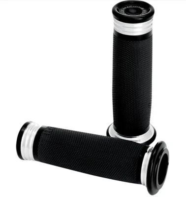 Performance Machine Merc Contract Cut Grip For Harley-Davidson 0063-2057-BM - Image 1 of 4