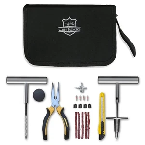 Kit Tappo Pneumatici Resistente - 32 Pezzi Kit Riparazione Pneumatici Professionale per Fissare Punture... - Foto 1 di 8