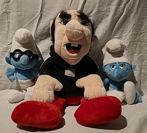The Smurfs Movie Escape From Gargamel Talking Plush w/ Brainy & Grumpy Toys 2011 - Picture 1 of 8