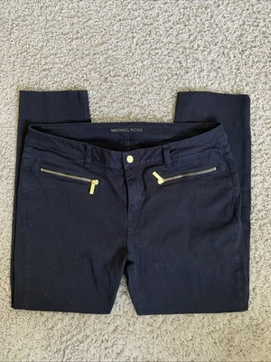 Michael Kors Vaqueros Vaqueros Ajustados Negro Talla 14W  Foto 1 de 4