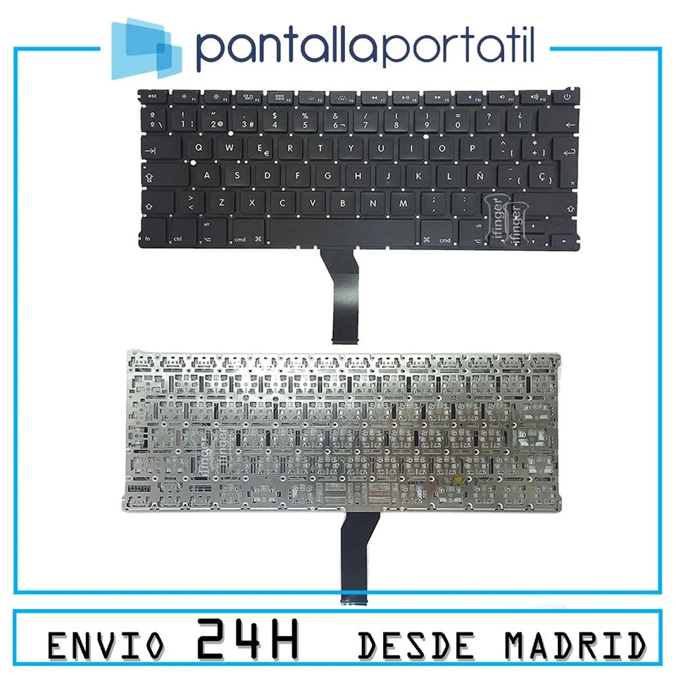 Teclado Español para Portatil APPLE MACBOOK AIR A1369 A1466 13 MC965 MD321 M...