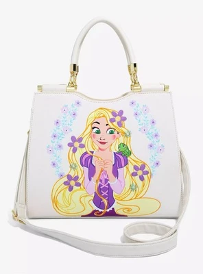 Bolso de Mano Loungefly Disney Enredado Floral Bordado - Exclusivo BoxLunch  Foto 1 de 4