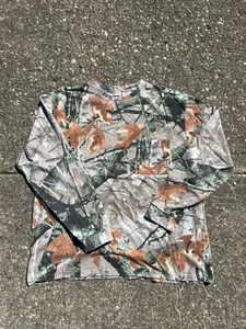 Outfitters Ridge Brown Green Fusion 3D Camo Hunting long sleeve tshirt size XL - Picture 1 of 7