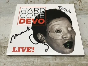 DEVO Hardcore Devo Live! Digipak CD 2015 Signed AUTOGRAPHED / Mark Mothersbaugh - Picture 1 of 7
