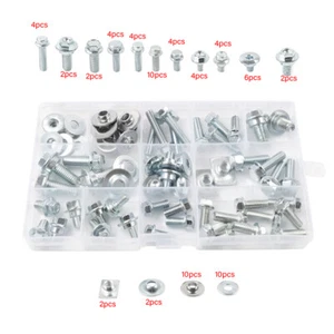 70pc Body Bolt Kit Fasteners Washers Nuts For Honda CRF150 CRF250 CRF450R CR85 - Picture 1 of 9