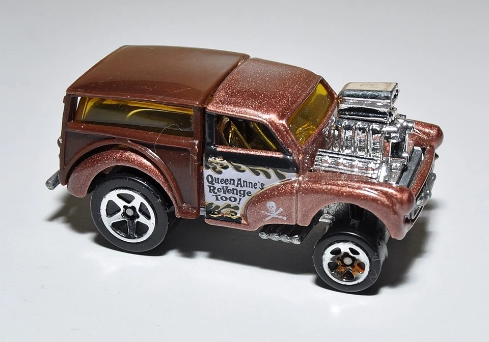 Hot Wheels MG Rover Morris Vagon K6175 Hot Wheels Pirates 5-Pack rame 2007 - Immagine 1 di 4