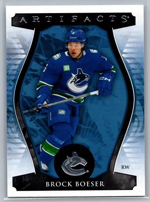 2023-24 Upper Deck Artifacts #43 Brock Boeser Vancouver Canucks - Image 1 of 2