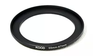 Stepping Ring 55-67mm 55mm to 67mm Step Up ring stepping Rings 55mm-67mm - Picture 1 of 1