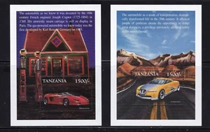 Tanzania Souvenir Sheets     1959 & 1960     MNH OG     Cars - Picture 1 of 1