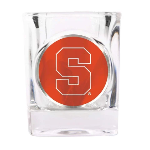 Syracuse Orange Shot Glass - Metal Logo Cover