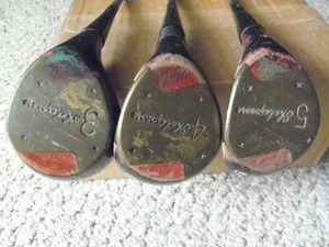 Men right handed regular steel laminated Shakespeare fairway woods 3-4-5 - Picture 1 of 6