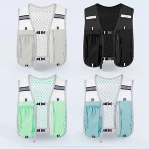 Running Hydration Vest Pack Light Breathable Trail Marathon Unisex UK - Picture 1 of 28
