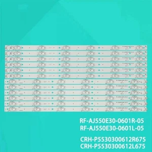 LED Backlight Bars(12) For Sharp LC-55CFE6241K LC-55CUF8472KS LSC550FN13-G04 - Picture 1 of 9