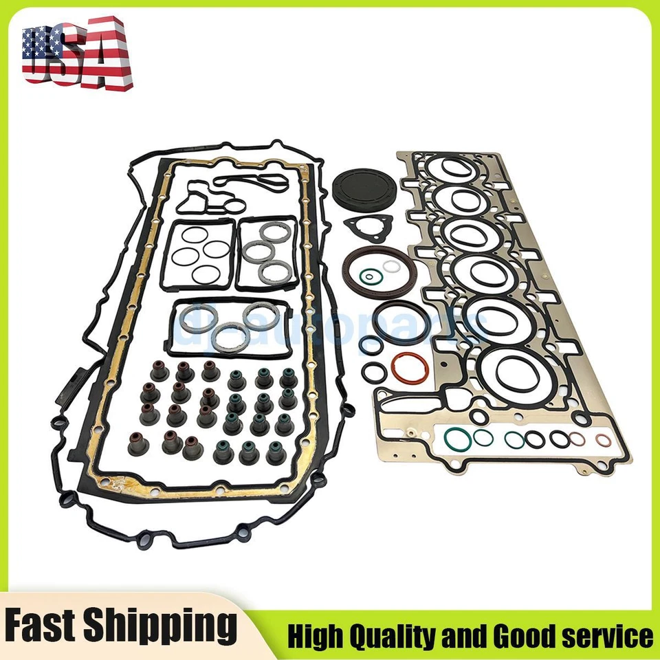 Engine Cylinder Head Gasket Set for BMW 535i xDrive F10 F32 3.0L Turbo N55B30 Foto 1 de 2