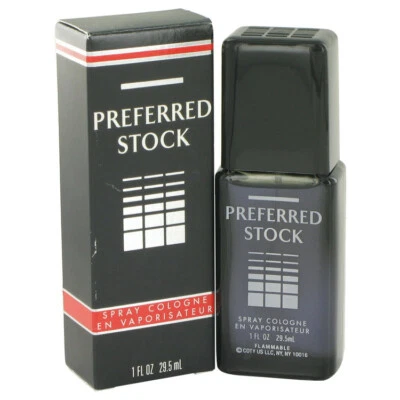 Preferred Stock Men Cologne por Coty 1 oz/29,5 ml spray sin celofán raro de colección Foto 1 de 4