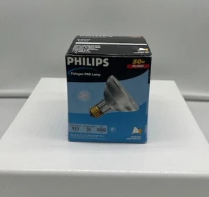 Phillips Halogen Wide Flood Light 50W Par 30 General Lighting 3000hrs 590 Lumens - Picture 1 of 1