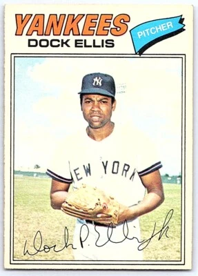 1977 O-Pee-Chee Dock Ellis New York Yankees #146 - Image 1 of 2