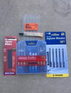 U-Shank Jigsaw Blades assorted lot U Jig Saw blades - Picture 1 of 3