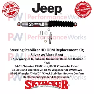 Skyjacker Steering Stabilizer HD OEM Replacement Kit For Jeep Cherokee, Wrangler - Picture 1 of 12