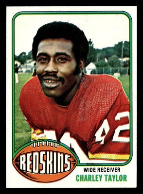 1976 Topps Charley Taylor #450 NM Washington Redskins - Image 1 of 2