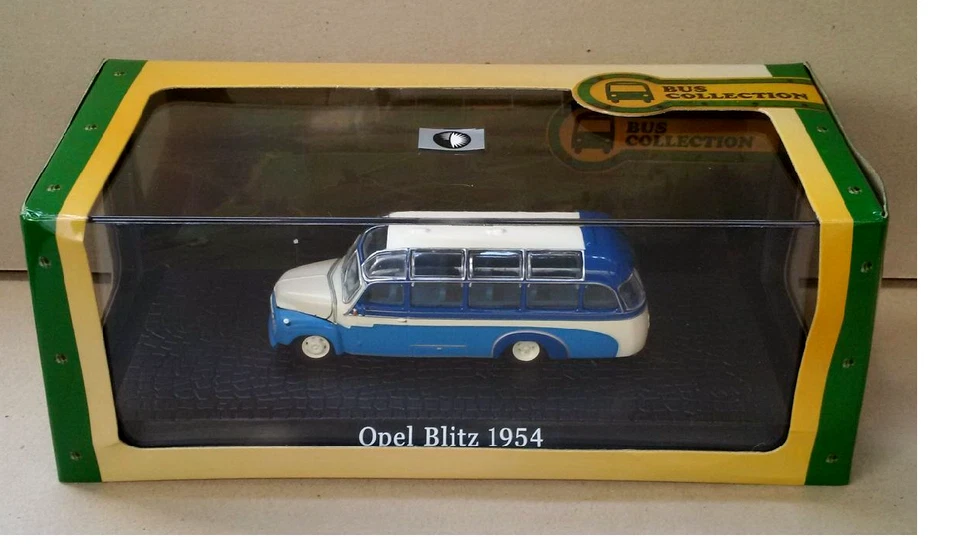   DIE CAST BUS  OPEL BLITZ - 1954 SCALA 1/72 EDITIONS ATLAS  [131] - Immagine 1 di 1