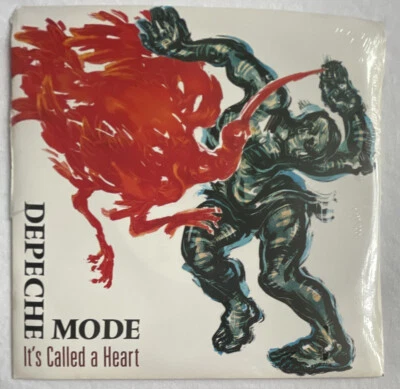 DEPECHE MODE -It’s Called A Heart- Rare Original UK 7” With Poster SEALED /Vinyl - Image 1 of 2