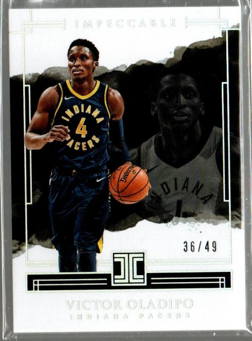 2017-18 Panini Impeccable Holo Silver #97 Victor Oladipo /49 - Image 1 of 1