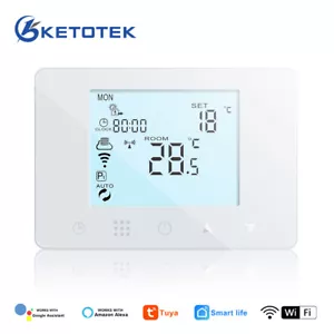 Wifi RFWireless Smart Thermostat Gas Boiler Water Heating Temperature Controller - Picture 1 of 14