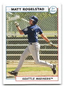 Matt Rogelstad 2005 Bazooka Mini's BASEBALL #214 Seattle Mariners