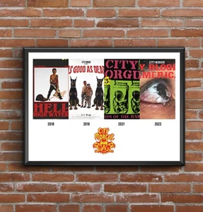 City Morgue Multi Album Art Poster Discography Print - Great Christmas Gift - Picture 1 of 12
