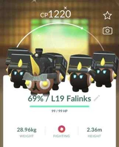 ✨ Shiny Falinks (Train Conductor) - Trade 20k stardust - Description - Picture 1 of 1